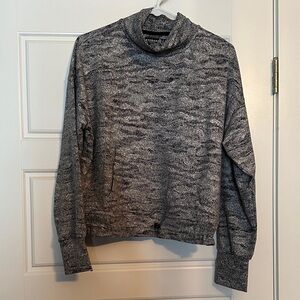 Kyodan Charcoal and Black Textured Sweatshirt